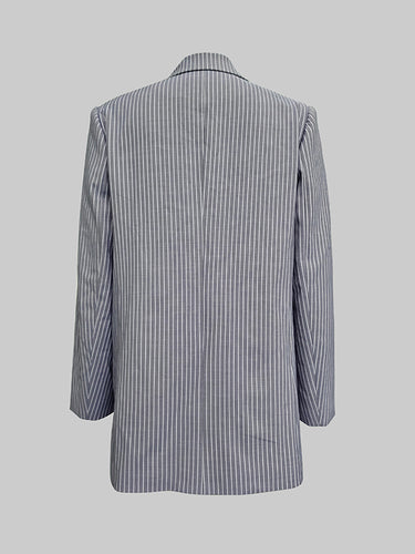 Long Sleeves Loose Split-Joint Lapel Blazer Suits