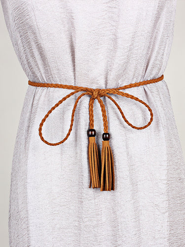Bohême tissage en cuir artificiel