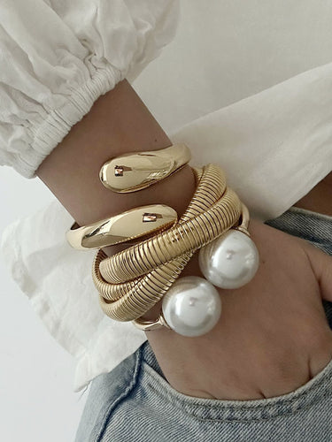 Acessórios geométricos de pulseira