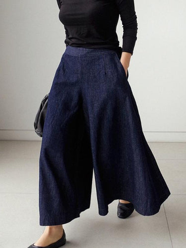 Lose Jean Hosen mit weitem Leg im Reich