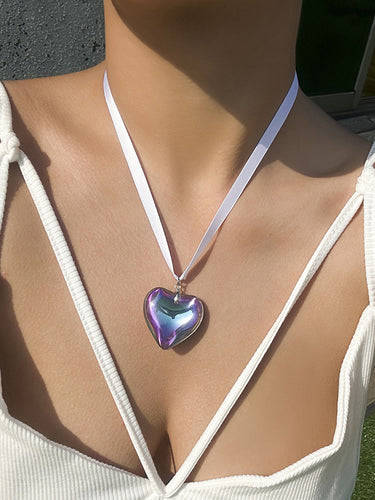 إكسسوارات قلادات مربوطة شكل القلب