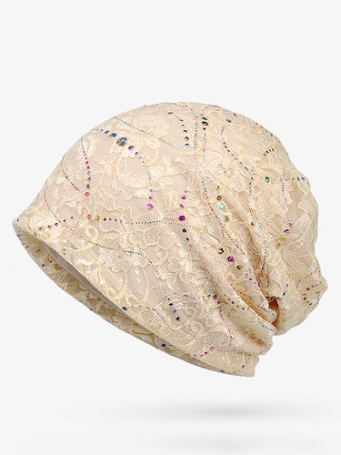 Accessoires de chapeau floral de coton bohème