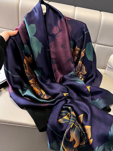 زهرة طباعة الشال وشاح