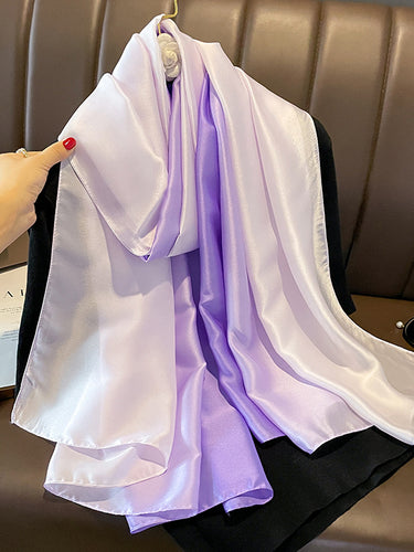 تدرج الموضة الترفيهي حافظ على وشاح دافئ