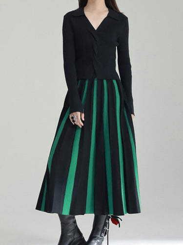 A-line sport contrast conting kwerts kwerts