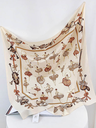 وشاح شال حماية الشمس المطبوعة