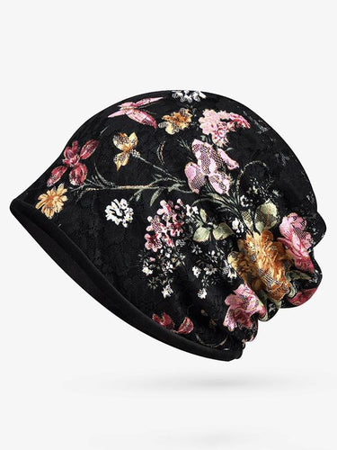Hotte à fleurs à fleurs en dentelle