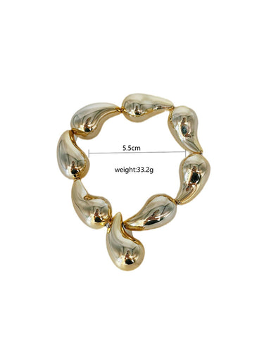 Acessórios geométricos de pulseira