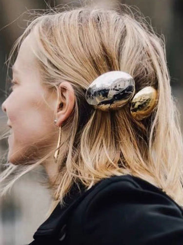 مقاطع شعر ألوان صلبة هندسية Normcore