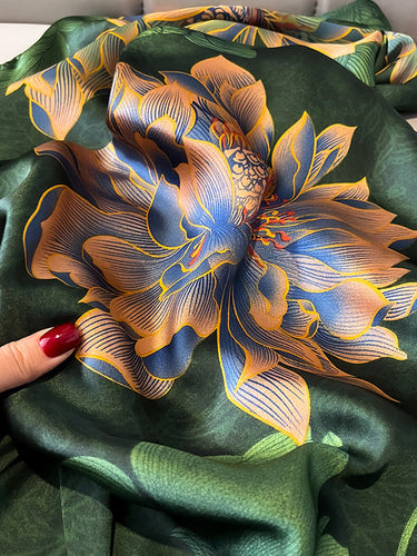 زهرة طباعة الشال وشاح