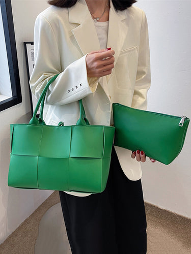 أكياس كتف منسوجة بالألوان المنسوجة