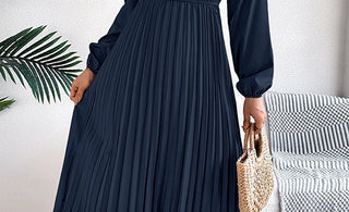 Blue Dress with Lace: Elegance Meets Timeless Style