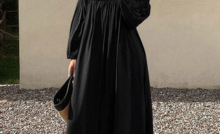 How to Style an Off the Shoulder Black Dress