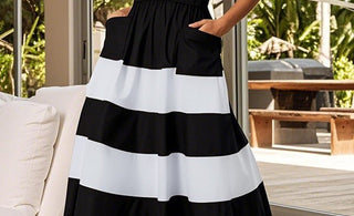 How to Accessorize a Black and White Dress