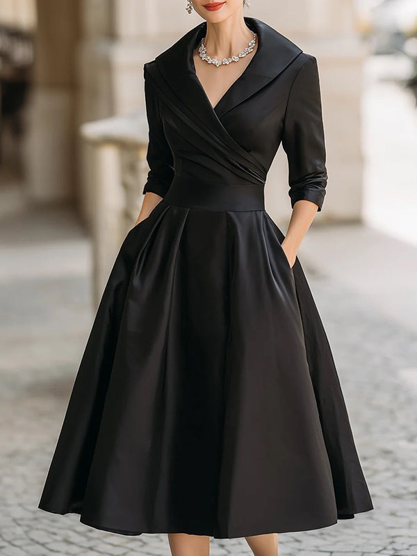 brown long sleeve bodycon dress Robin Size:UK9 silkfred_exclude Royal Blue Cape Dress