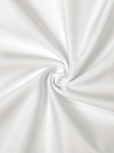 Long Sleeves Loose Solid Color Split-Side One-Shoulder Midi Dresses