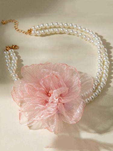 1784845 Flower Shape Necklaces Accessories