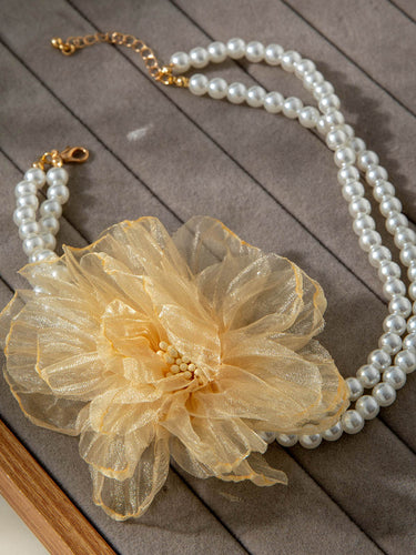 1784848 Flower Shape Necklaces Accessories