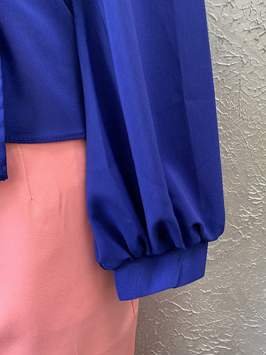1435365 Loose Wrap Bandage Hollow Solid Color Split-Joint Blouses&Shirts Tops
