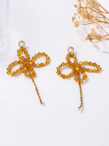1733906 Butterfly Shape Earrings Accessories