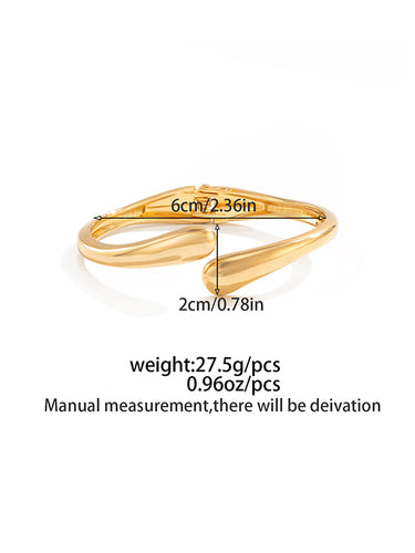 1716791 Irregularity Geometric Shiny Bracelet Accessories