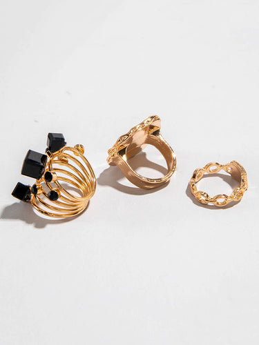 1784712 Geometric Rings Accessories