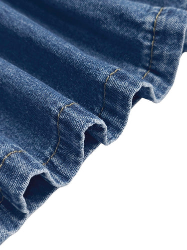 Hoch taillierte, ärmellose, plissierte Taschen, einfarbige Overalls mit Reißverschluss und Rundhalsausschnitt