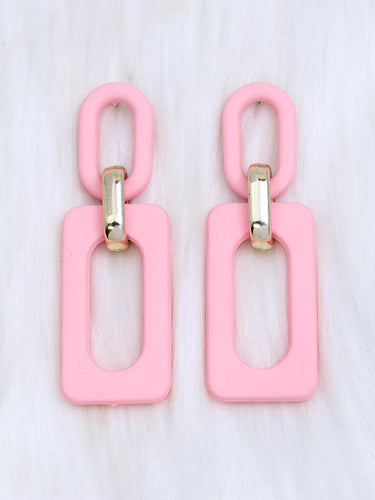 1726727 Geometric Hollow Earrings Accessories