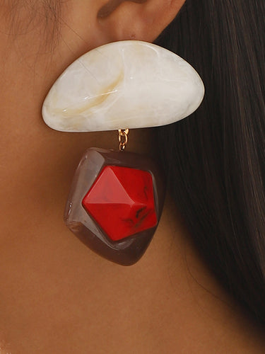 Boucles d'oreilles géométriques