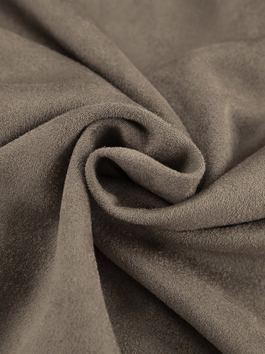 1742255 Long Sleeves Loose Buttoned Solid Color Split-Joint Lapel Blouses&Shirts Tops Outerwear