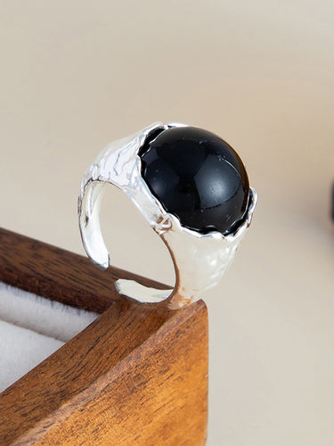 1718564 Geometric Rhine Stones Rings Accessories