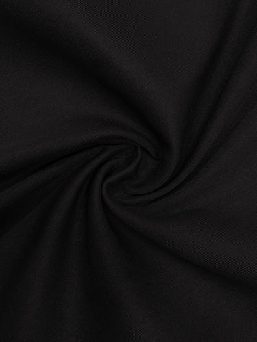 Stylish Loose High Waisted Solid Color Wide Leg Pants