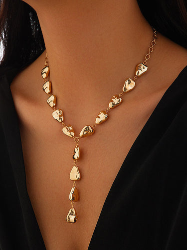Accesorios de collares geométricos de cadenas Normcore