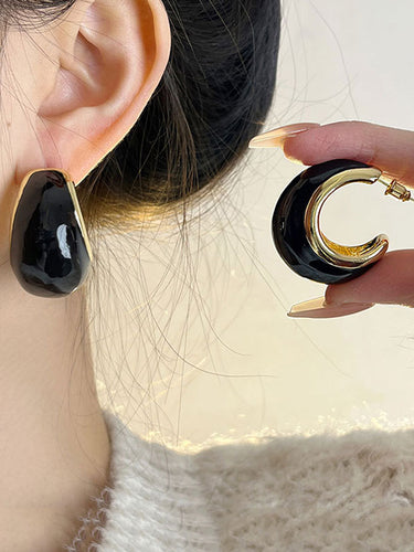 Boucles d'oreilles géométriques
