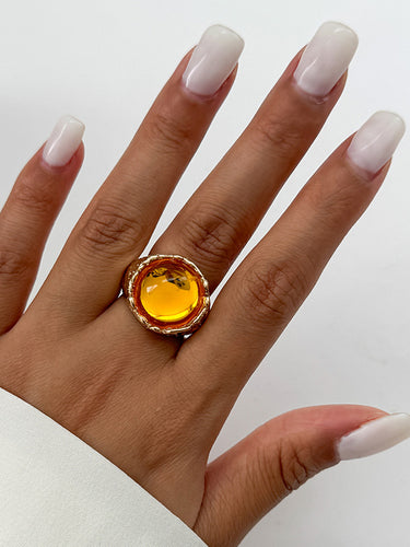 1718549 Geometric Rhine Stones Rings Accessories