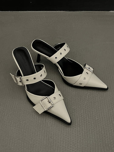 1752019 Pumps met puntige neus en gesp