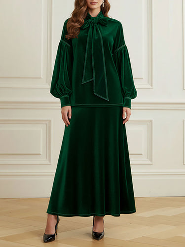 A-Line Loose Solid Color Skirts Bottoms