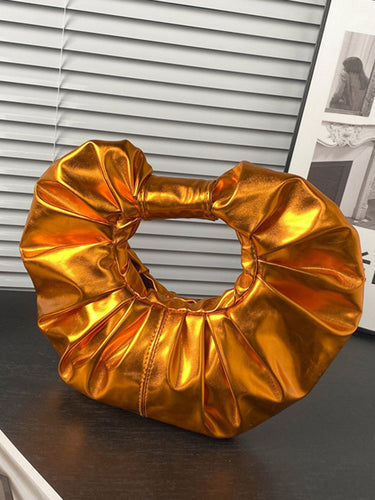 1747839 Geometric Pleated Evening Bags & Clutches