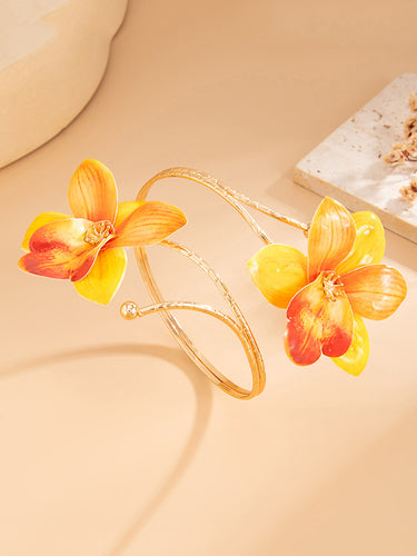1715747 Chains Flower Shape Armlet Accessories Earrings Accessories Necklaces Accessories