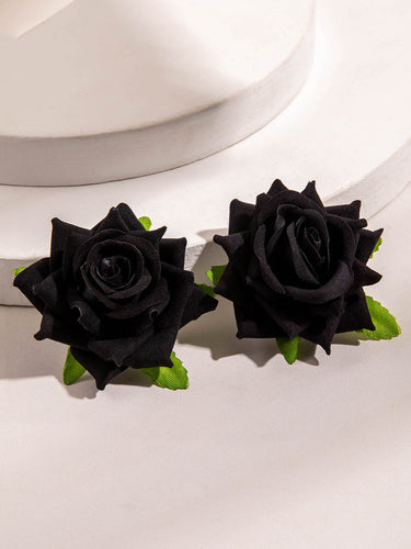 1785253 Flower Shape Drop Earrings