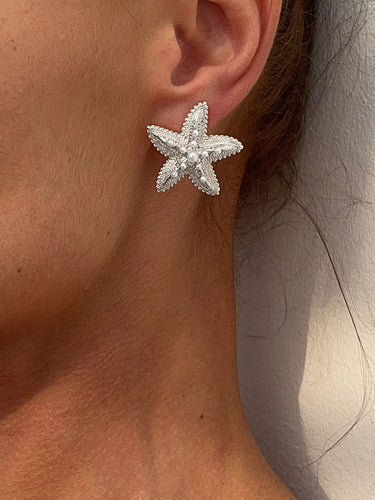 1777840 Starfish Shape Earrings Accessories