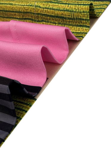 Lose Weitbeinkontrast Farbkordelgedruckte Streife Casual Hosenboden Hose