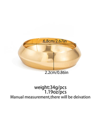 1716899 Irregularity Geometric Bracelet Accessories