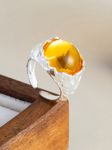 1718561 Geometric Rhine Stones Rings Accessories