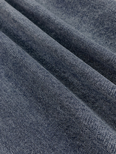 Wide Leg Bow-Embellished Contrast Color Jean Pants Bottoms