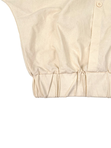 Irregularity Loose Hollow Solid Color Cold Shoulder Blouses&Shirts Tops