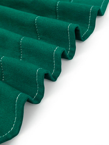 Long Sleeves Split-Joint Lapel Jackets&Coats Outerwear