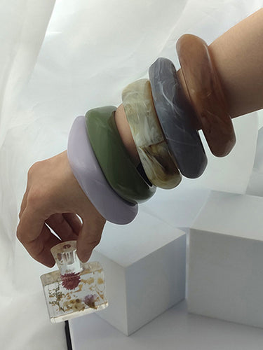 Bracciale acrilico a 5 colori originale