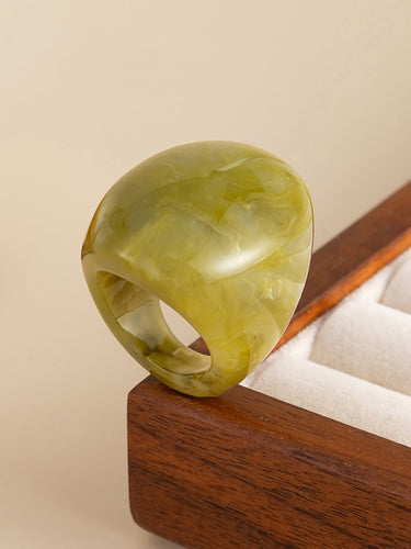 1729187 Irregularity Geometric Shiny Rings Accessories