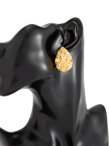 1718670 Geometric Shiny Water Drop Earrings Accessories